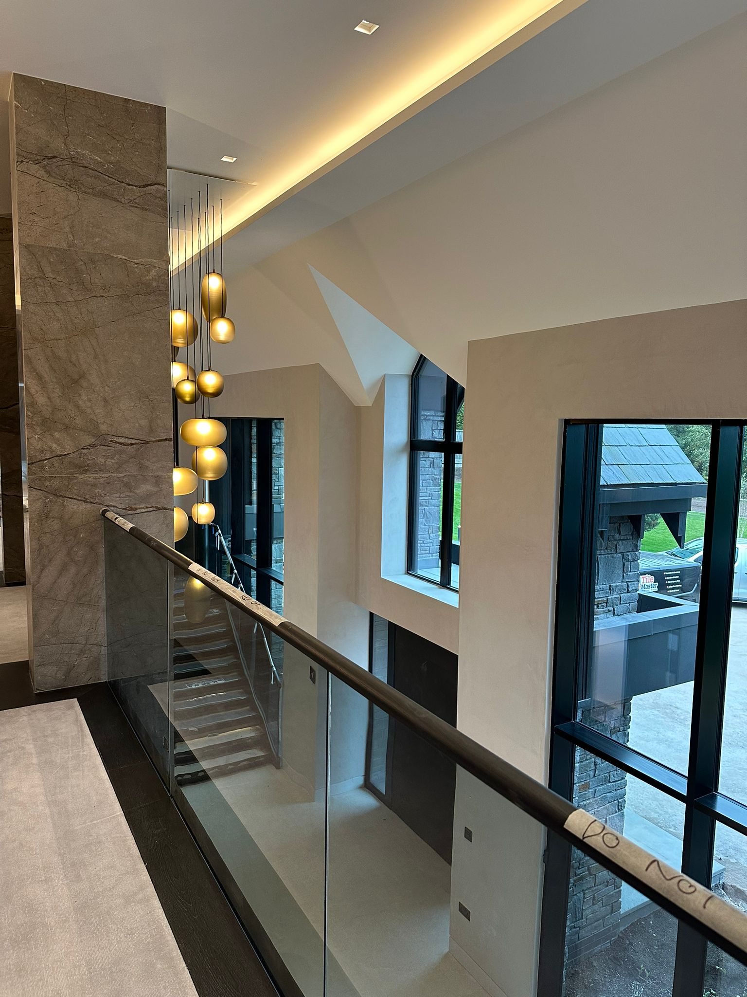 Marmorino Stairwell